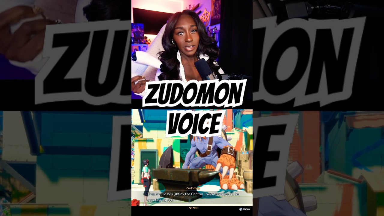 Как я представляю себе звучание Зудомона в Digimon Story: Time Stranger 