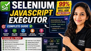 Selenium JavaScript Executor in One Video | Complete Tutorial for Beginners & Experienced