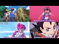 Pokmon journeys  123 opening comparison mashup