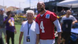 Cowboys Training Camp: Full video from practice #10 feat. Dustin Hoffman!