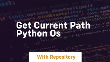 get current path python os