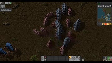 Lets Play Factorio With Mods Episode 40 - Dealing with Enemies