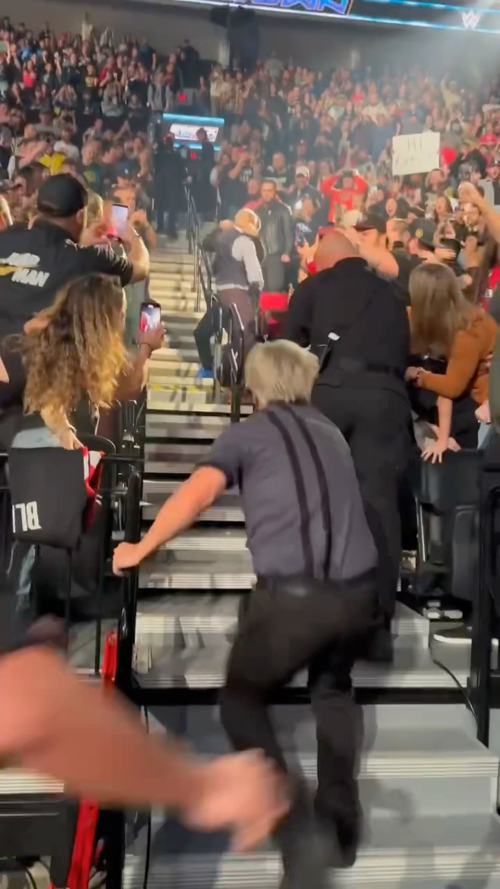 Who says you can only see action up close in the front row