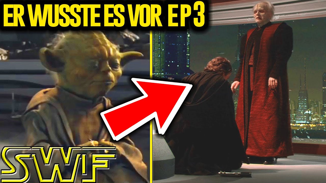 Warum Yoda Vor Episode 3 Wusste Dass Sidious Anakin Verfuhren Will Also Zur Dunklen Seite Youtube