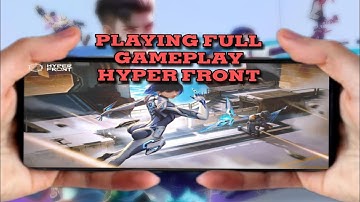 PLAYING HYPER FRONT CLOSED BETA 🤯