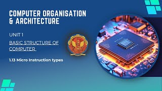 1.13 Micro Instruction Types | CS404 |
