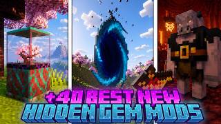 +40 Best New HIDDEN GEM Minecraft Mods! [+1.20.1, +1.21.1 | Fabric / Forge]