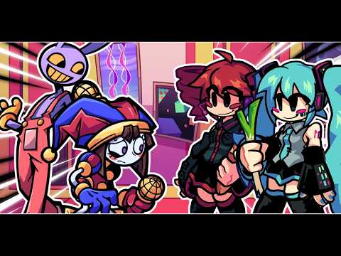 🎤 Digitalizing But Miku & Teto Sings It | FNF Cover 🎤