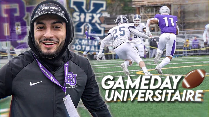 UN MATCH UNIVERSITAIRE AU CANADA   (Bishop's vs St...