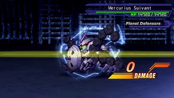 SD Gundam G-Generation Overworld - Mercurius Suivant All Animations HQ Texture Pack