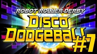 The FGN Crew Plays: Robot Roller Derby Disco Dodgeball #7 - Close Game (PC)