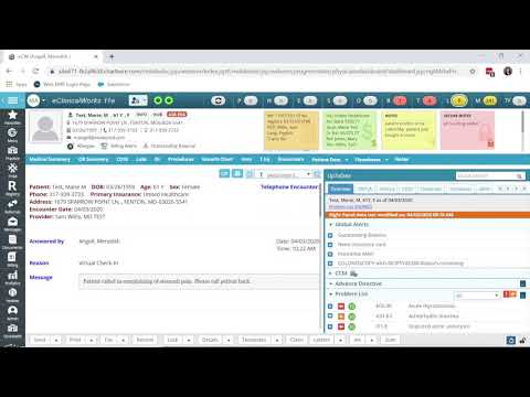 eClinicalWorks Virtual Check-In and E-Visit Tutorial