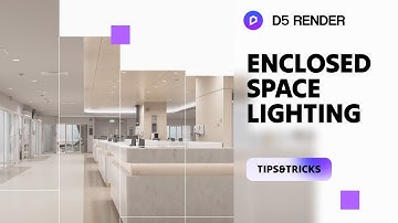 Realistic Interior Lighting Tutorial for Enclosed Space | Daytime & Night Lighting