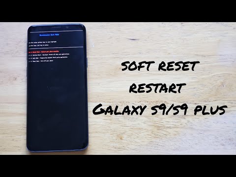 How to soft reset / restart Samsung Galaxy s9
