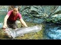 survival in the rainforest-found big cat fish for cook with flower pumpkin &amp; give to pets HD