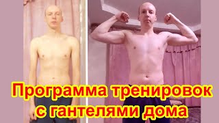 Многоповторный тренинг. Владимир, 34 года. Мурманск. Программа тренировок с гантелями дома онлайн
