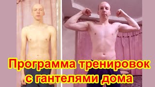 Многоповторный тренинг. Владимир, 34 года. Мурманск. Программа тренировок с гантелями дома онлайн