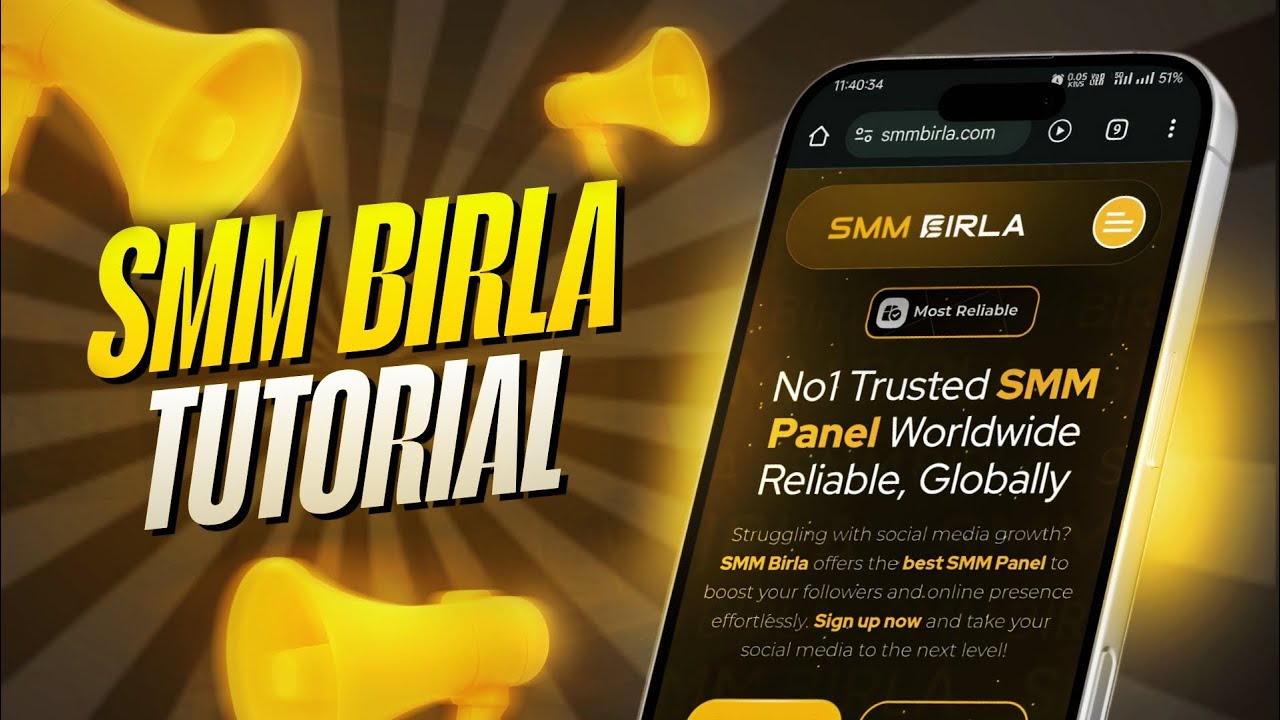 Sign Up At SMM BIRLA | Add Funds at SMM BIRLA