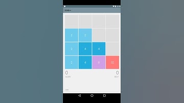 2048++ Activity Transition Demo