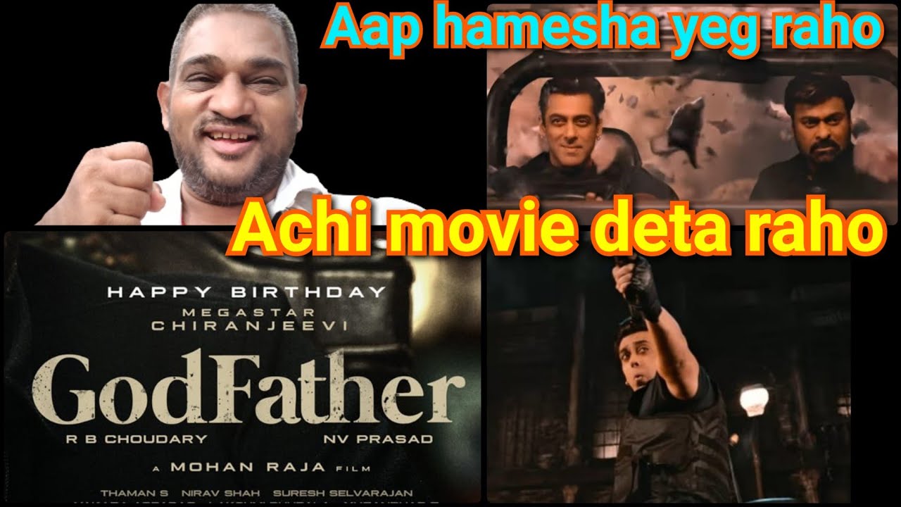 Godfather teaser review by auto wale uncle Megastar Chiranjeevi ka ...