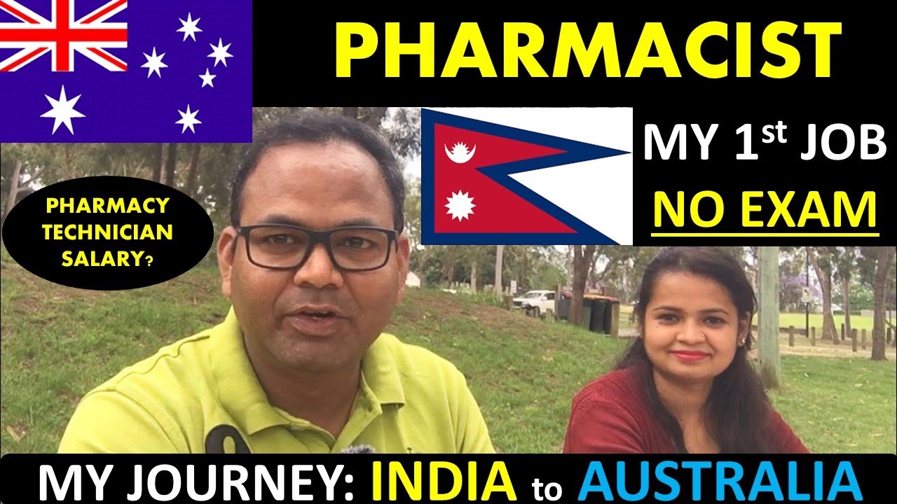 Pharmacist Journey Nepal to Australia | Pharmacy technician Job in ...