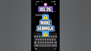 How to make a Genmoji in iOS 26 on iPhone