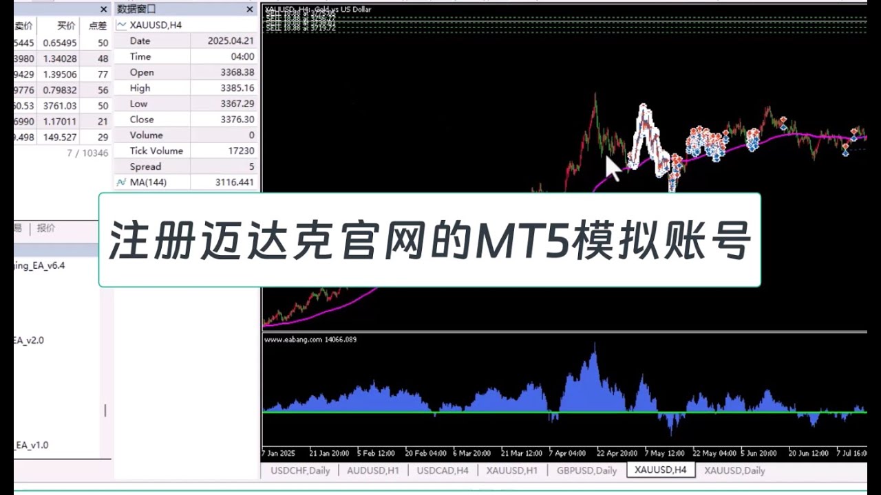 注册迈达克官网MT5模拟账号- YouTube