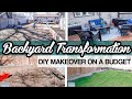 DIY BACKYARD MAKEOVER ON A BUDGET | Backyard Transformation | Decorating Ideas on a Budget