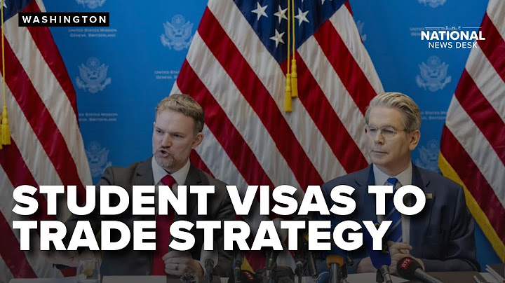 White House links Chinese student visa revocations to trade strategy