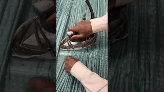 ASMR Fabric Manipulation Smocking Chunnat Design Full part 1-2