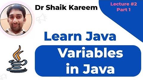 How to create  Variables and it