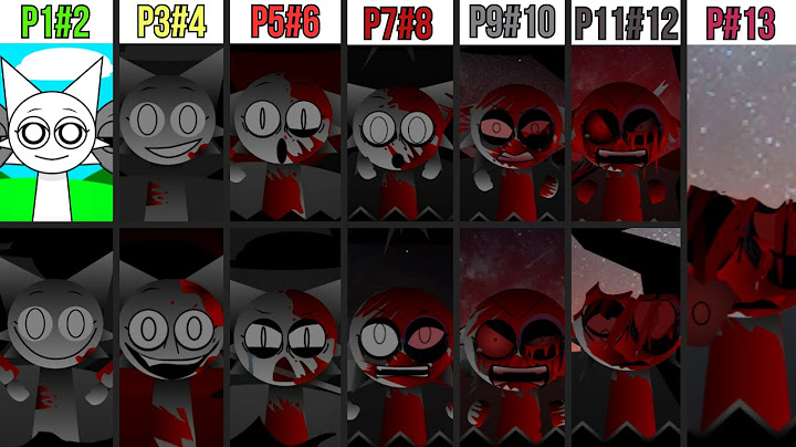 Phases 1-13 Definitive Version in Incredibox Sprunki!