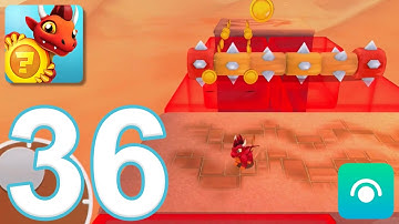 Dragon Land - Gameplay Walkthrough Part 36 - Quick Play: 543 Points (iOS, Android)