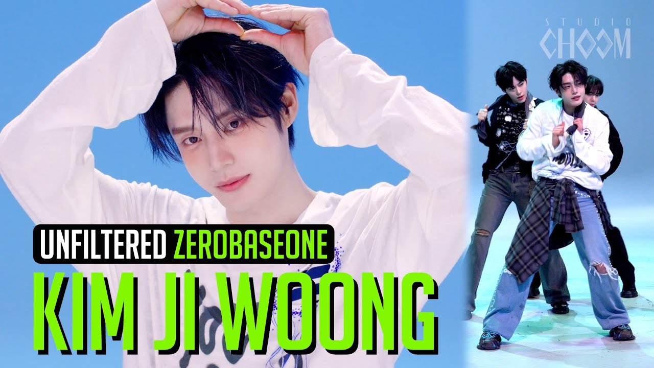[UNFILTERED CAM] ZEROBASEONE KIM JI WOONG(김지웅) 'BLUE' 4K | STUDIO CHOOM