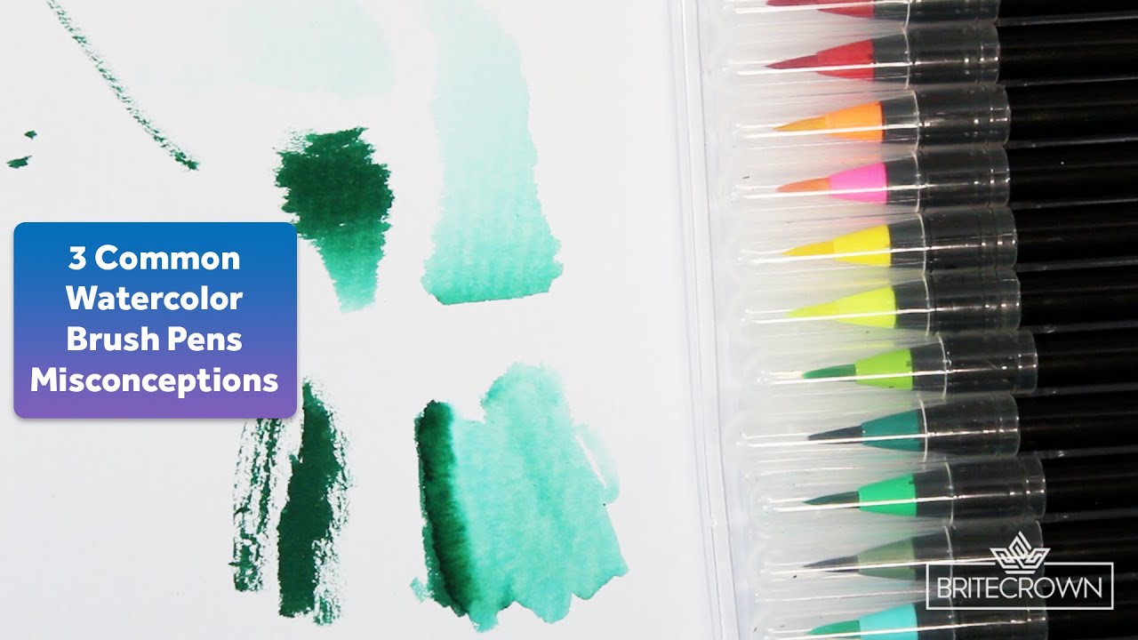 The Best Watercolor Brush Pens