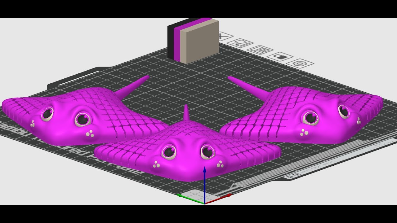 Cool Things to 3D Print || Manta Ray || - YouTube