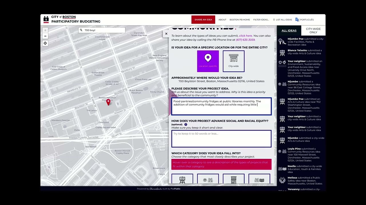 Ideas in Action Cycle Two: How to Submit your Ideas Online (English)