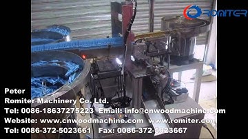 Full Automatic U Shape Clothespins Assembling Machine-Romiter Machinery