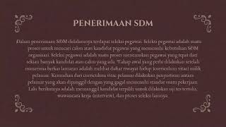 Manajemen Pendidik dan Tenaga Kependidikan (SDM DI BIDANG PENDIDIKAN)