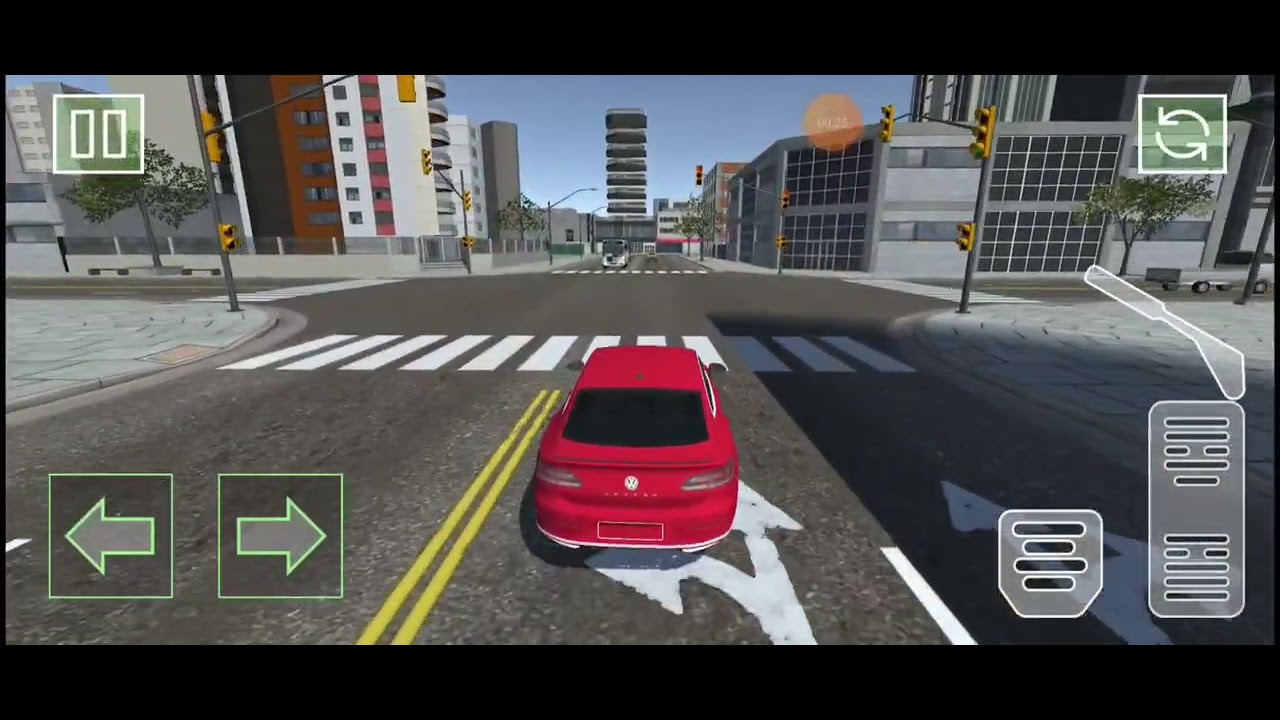 VW GTI VR6 driving simulator Android games play - YouTube