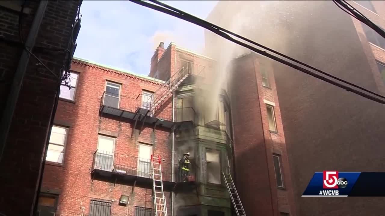 Christmas Day fire causes $1.5 million in damage in Back Bay - YouTube
