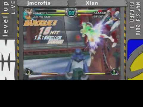 TvC (14) - JMCrofts (Jun/Chun-Li) vs. Xian (Jun/Tekkaman)