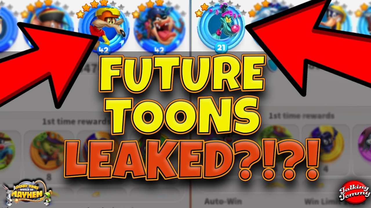 NEW TOONS LEAKED in Looney Tunes World of Mayhem ?!?!?!? - YouTube