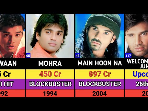 Sunil Shetty All Movies List || sunil shetty hits and flops movies list || welcome to the jungle 