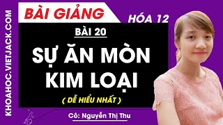 Giải Bài Tập Hóa Học 12 – Bài 20: Sự ăn mòn kim loại