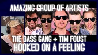 **Road to 10k**  Reacting to Hooked on a Feeling | Acapella Cover ft. Tim Foust
