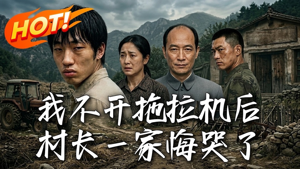 我不開拖拉機後，村長一家悔哭了