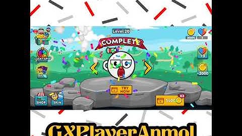 Red Ball 5 (Level-20) Gameplay #shorts #youtubeshorts #redball5