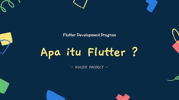 FLUTTER 01 Pengenalan Flutter (Tutorial Flutter Bahasa Indonesia)