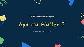 FLUTTER 01 Introduction to Flutter (Flutter Tutorial in Indonesian)